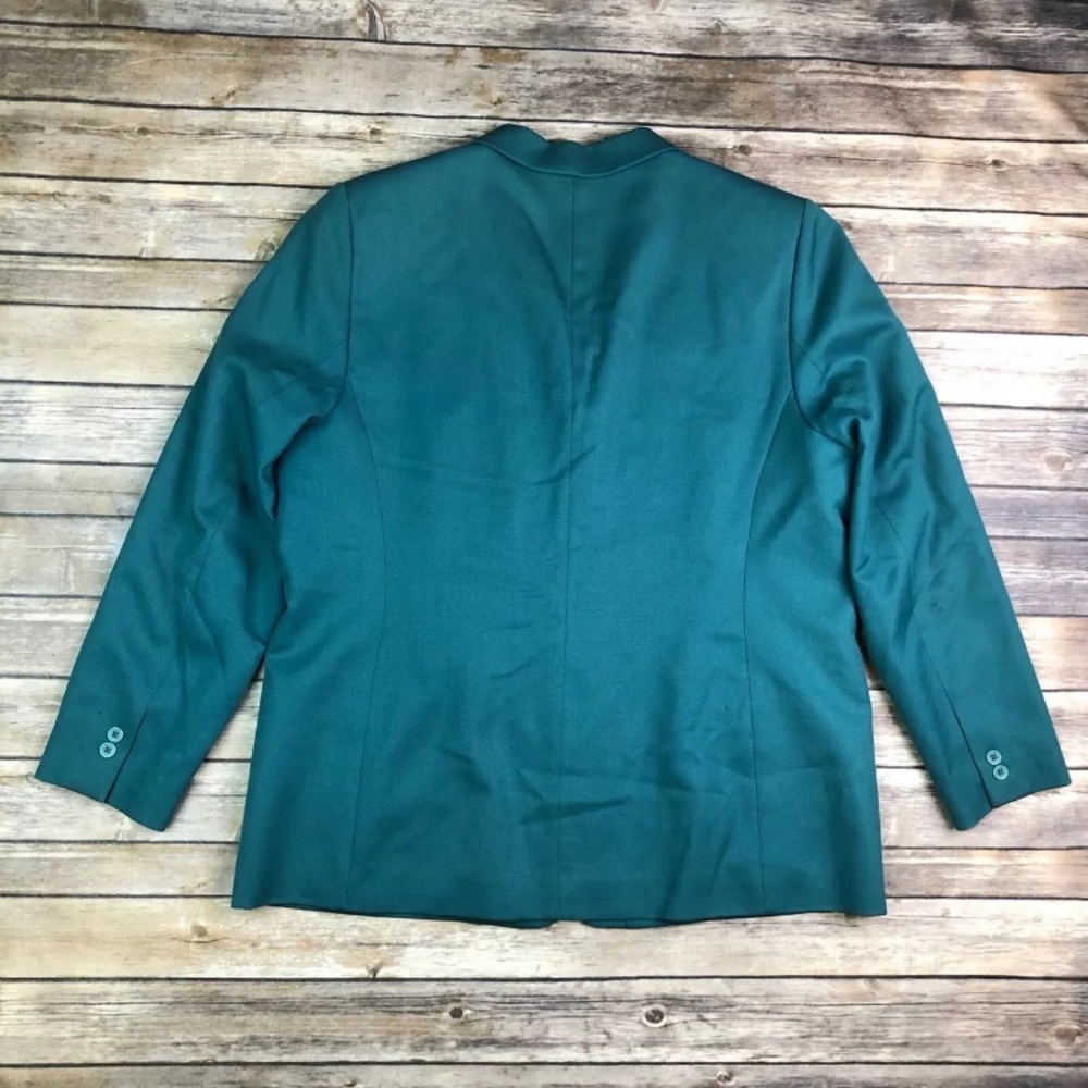 Pendleton Virgin Wool Three Button Blazer Jacket - image 7